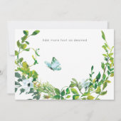 Boshertjes Bedankkaart Trouwdag (Achterkant)