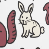 boshoedeldieren behang (Zoom)