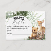 Boshoorndier Greenery Forest Diaper raffle Informatiekaartje (Voorkant)