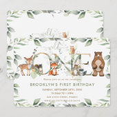 Boshoorndieren groener 1 op de geboorte Wild 1 op Kaart (Voorkant / Achterkant)