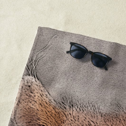 Boshoortjes, eekhoornkwekerij strandlaken (In situ)