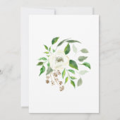 Boshout Bosland BOHO Herfst Zomer Waterverf Kaart (Achterkant)