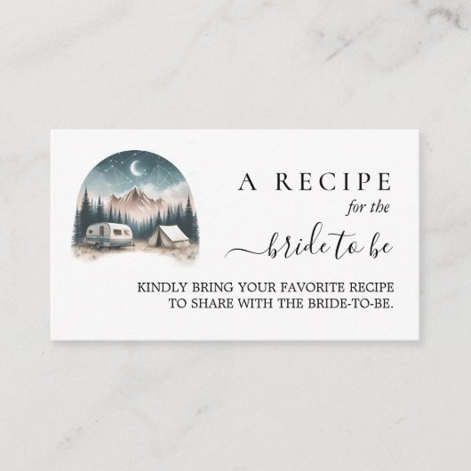 Boshout Sky Tree Fire Camping Vrijgezellenfeest Informatiekaartje (Voorkant)