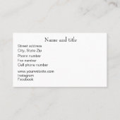 Boshout Trail Visitekaartje (Achterkant)