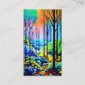 Boshout Trail Visitekaartje (Voorkant)