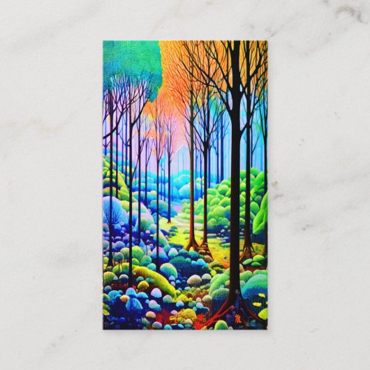 Boshout Trail Visitekaartje (Voorkant)