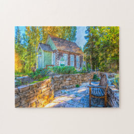 Boshuisje Vail Colorado. Legpuzzel