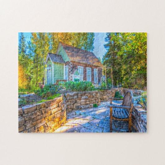 Boshuisje Vail Colorado. Legpuzzel (Horizontaal)