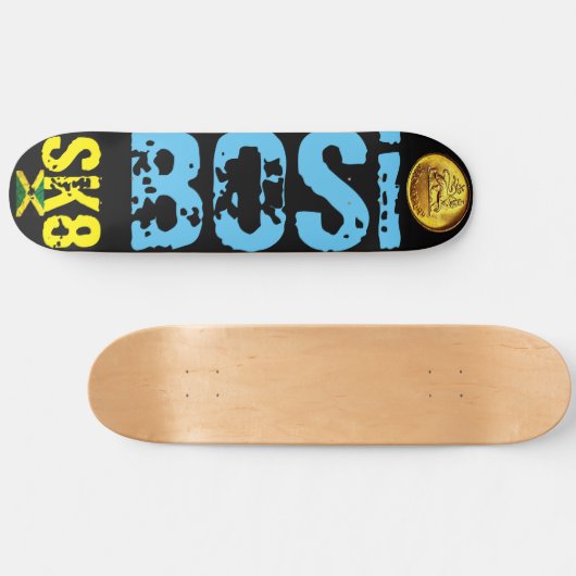 BOSI 8 1/2" Skateboard Deck (Horizontaal)