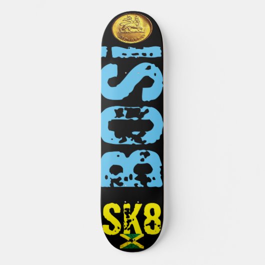 BOSI 8 1/2" Skateboard Deck (Voorkant)