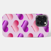 Bosjes Harten iPhone Hoesje (Achterkant horizontaal)