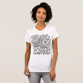 Boskaart T-shirt (Voorkant volledig)