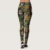 boskattenpatroon leggings (Achterkant)