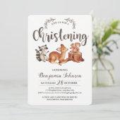 Boskerkgelukskaart Uitnodiging (Staand voorkant)