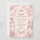 Boskerst baby shower kaart (Voorkant)