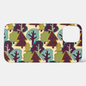 Boskleur Doodle Bomen Illustratie Case-Mate iPhone Case (Achterkant (horizontaal))