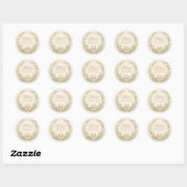 Boskonijn Baby Shower Stickers (Vel)
