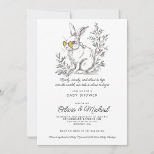 Boskonijn Babyshower Kaart