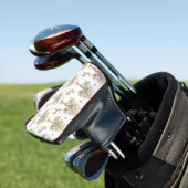 Boskonijn en hertenpatroon golfheadcover (Insitu)
