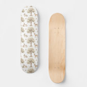 Boskonijn en hertenpatroon persoonlijk skateboard (Voorkant)