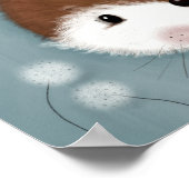 Boskonijn Portret Poster (Hoek)