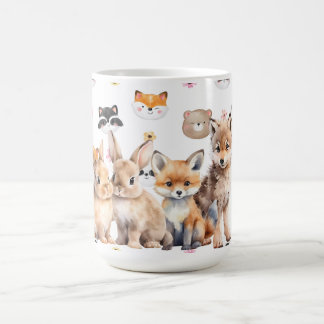 Boskonijnen Vos Wolf Koffiekop Koffiemok