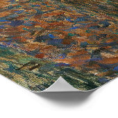 Boskunst Gustav Klimt - Beech Grove Poster (Hoek)