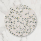 Bosland Baby olifantenolie elke dag van de leeftij Bedankjes Labels (Achterkant)