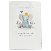 Bosland Baby olifantenolie elke dag van de leeftij Medium Cadeauzakje (Voorkant)