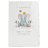 Bosland Baby olifantenolie elke dag van de leeftij Medium Cadeauzakje (Achterkant)