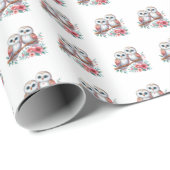 Bosland Boho Landelijk Bruidsuiltje Cadeaupapier (Rol Hoek)