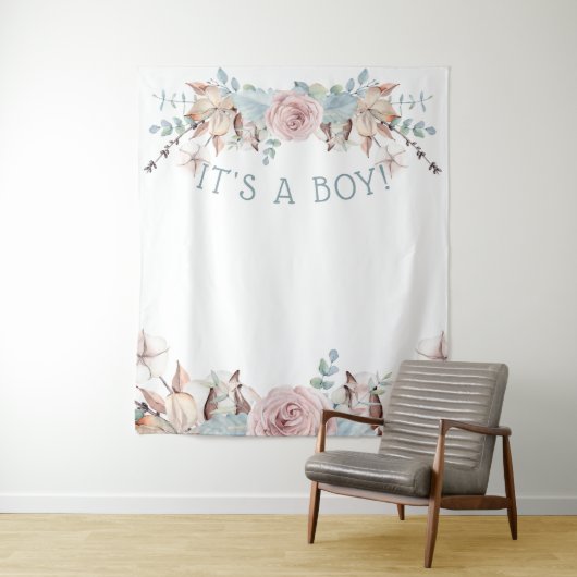 Bosland BOHO Virtuele Shower Achtergrond Wandkleed (In situ)