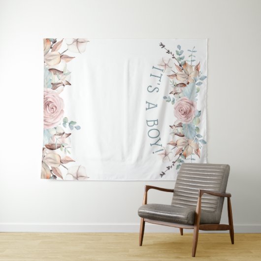 Bosland BOHO Virtuele Shower Achtergrond Wandkleed (In Situ (horizontaal))