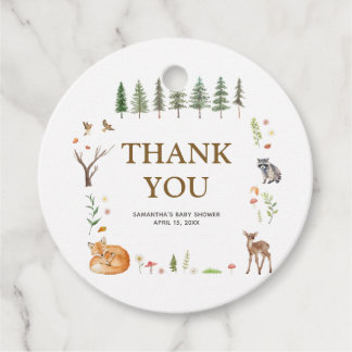 Bosland bos boho baby shower favor labels