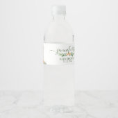 Bosland Cute Chic Schaap Waterfles Etiket (Voorkant)