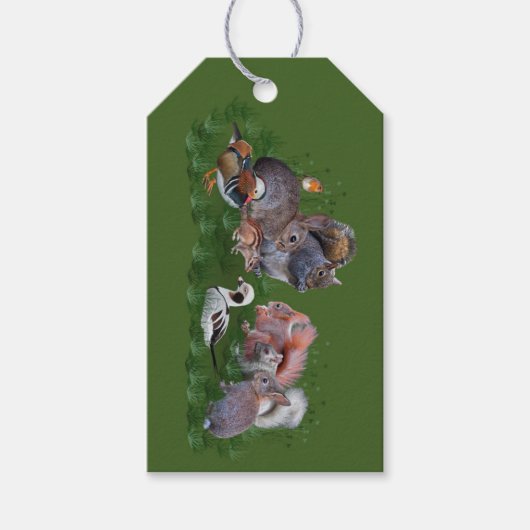 Bosland Dieren Gift Labels Cadeaulabel (Voorkant)