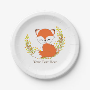 Bosland Fox Paper Bord Birthday Party Theme