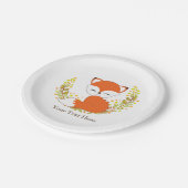 Bosland Fox Paper Bord Birthday Party Theme (Gekanteld)