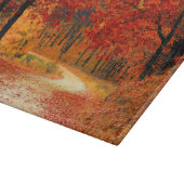 Bosland in Herfst Snijplank (Hoek)