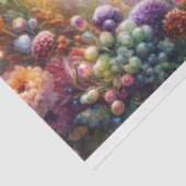 Bosland Muziek Droombal Wasbeer Viool Decoupage Tissuepapier (Detail)