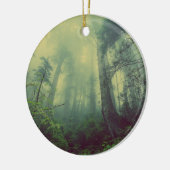 Bosland van onder keramisch ornament (Links)