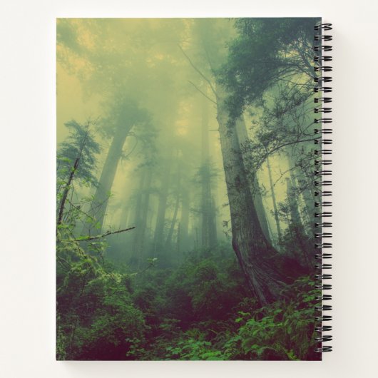 Bosland van onder notitieboek (Achterkant)