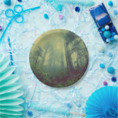 Bosland van onder papieren bordje (Feest)