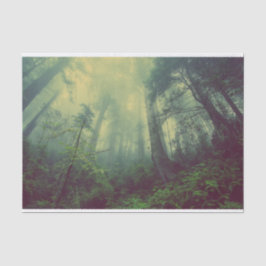 Bosland van onder tissuepapier