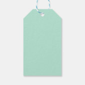 Bosland Watercolor Baby Shower Cadeaulabel (Achterkant)