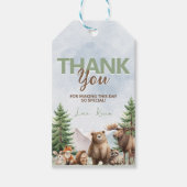 Bosland Wilde Eén Bos Cadeautags Cadeaulabel (Voorkant)