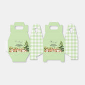 Boslanddieren Bedankdoosjes (Uitgevouwen)