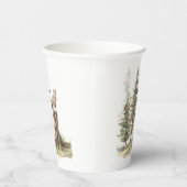 boslanddieren | Fox Baby shower Papieren Bekers (Rechts)