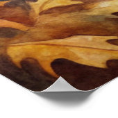 Boslandherten Herfst – Natuurgetrouwe Wanddecor Poster (Hoek)