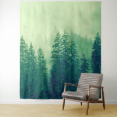 Boslandschap bos muurschildering | Wand Wandkleed (In situ)